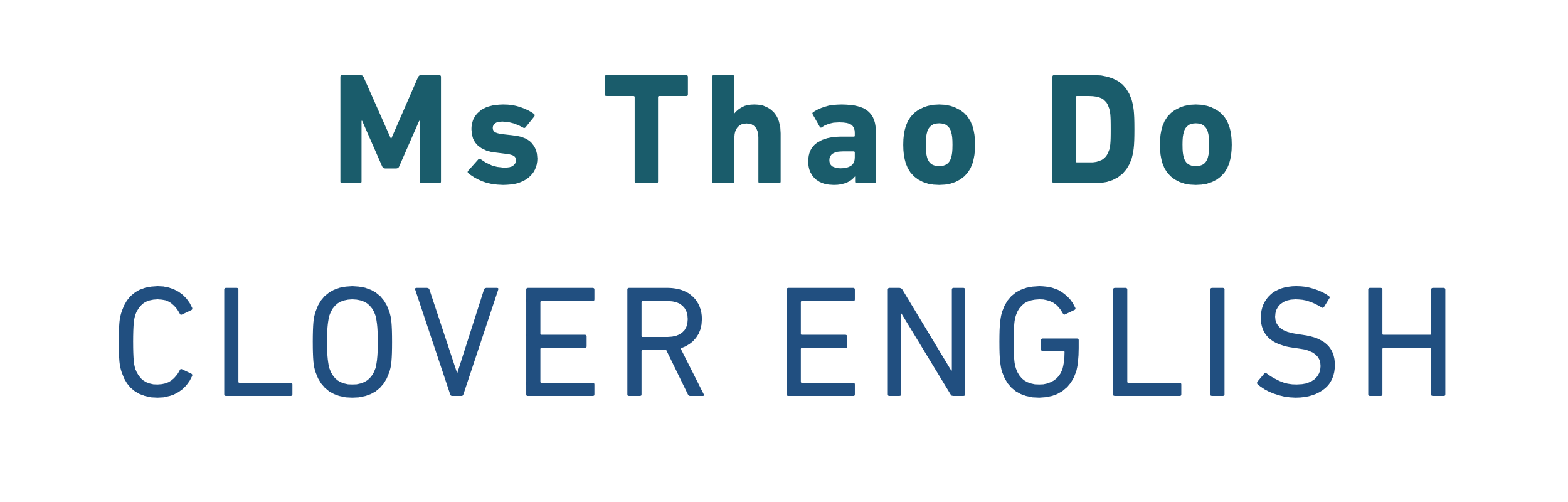 Ms. Thao Do - CLOVER ENGLISH